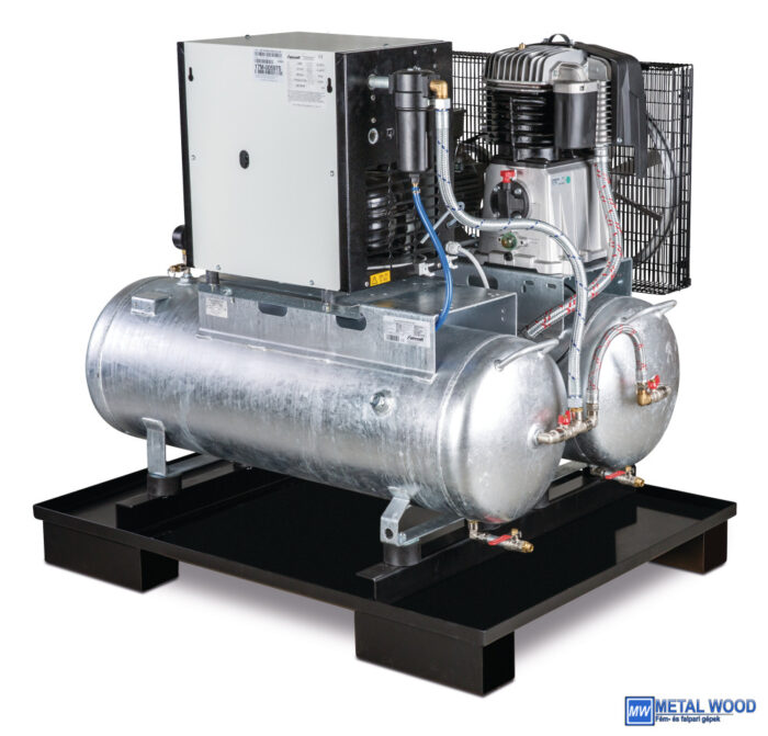 Aircraft AIRPROFI DUO 703 / 2x100 / 10K dugattyús kompresszor - Image 1