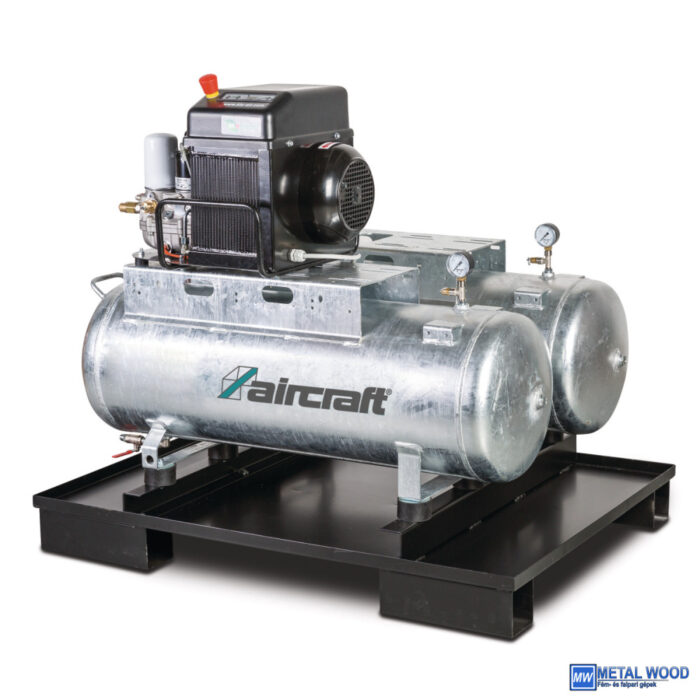 Aircraft ACS DUO 3,5-10 2x200 telepített csavarkompresszor - Image 1