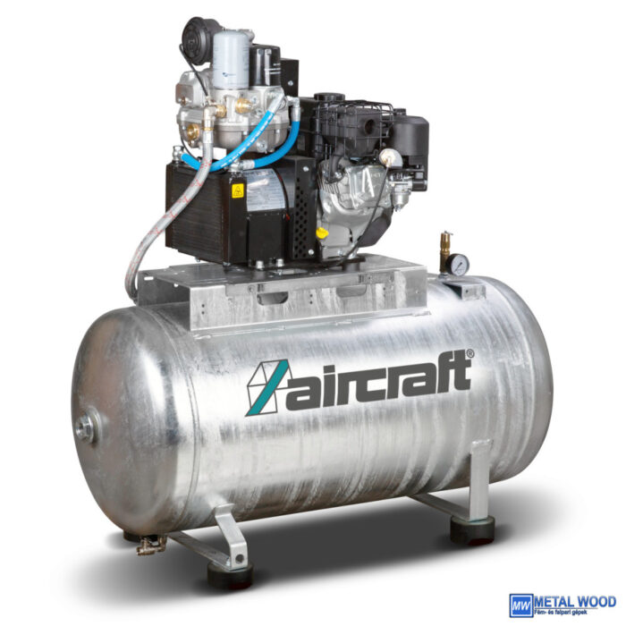 Aircraft ACS BS 3.7-10-200 csavarkompresszor benzinmotoros hajtású sürítő egységgel - Image 1