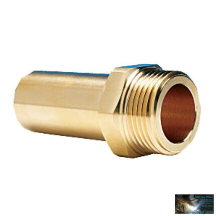 Aircraft csavaros foglalat (sárgaréz) 28 mm AD / G1" AG