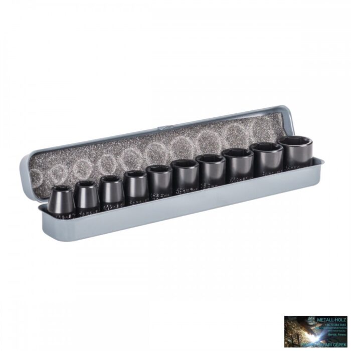 Dugókulcs klt. 10-24mm 1/2" 11db-os - Image 1