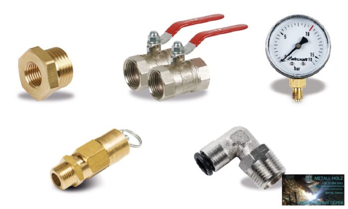 Aircraft AS DB VZ 500/11 V Csatlakozó szett 500l-es 11 bar tartályhoz - Image 1