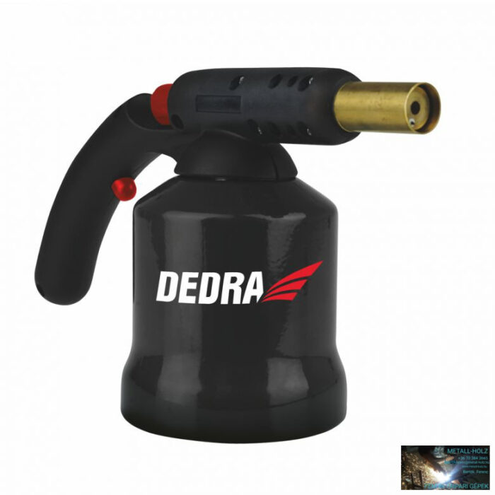 Gázos forrasztólámpa PIEZO gyújtással, fém ház - Image 1