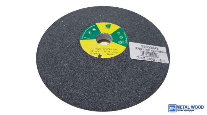 175x18x20 1C60K5V36 Grá 4511/2 Homorú tányér alakú köszörűkorong Granit 32050043 - Image 1
