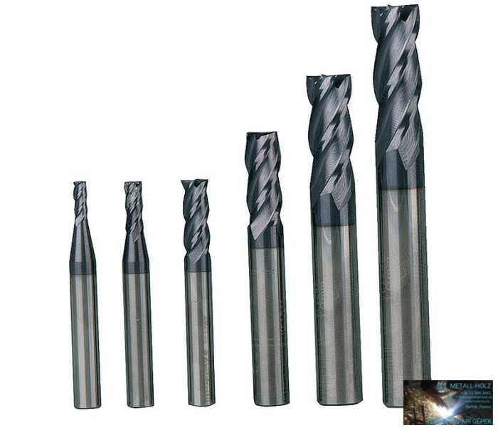 OPTIMUM Keményfém marókészlet TiALN 18 db. (3x3-4-6-8-10-12mm) - Image 1