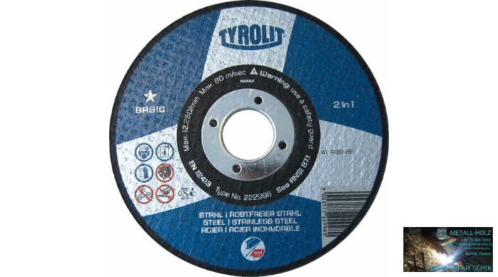 115x1,6 41CA46-BF Basic Tyr Tyrolit Basic 2in1 vágókorong Tyrolit 35010033 - Image 1