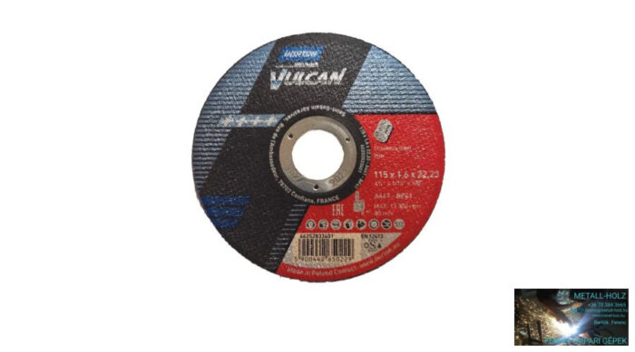 115x1,6 A46T-BFInoxNortonVul Norton Vulkan inox vágókorong Norton 35010064 - Image 1