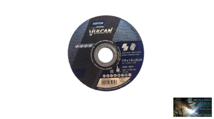 115x1 A60S-BF41 NortonVul Norton Vulkan 2in1 vágókorong Norton 35010130 - Image 1