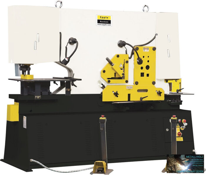 E-HPS 85 PREMIUM-Line Kombinált hidraulikus profilú acél nyírás 85 tonnás lyukasztó erővel - Image 1