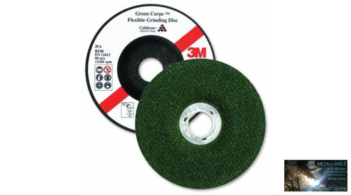 125x3,2 A80 Green Corps 3M 3M inox tisztítókorong 36010082 - Image 1