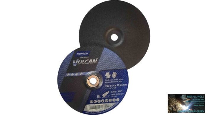 230x6,4 A30SBF fém Vulcan Nor Norton Vulkan tisztítókorong Norton 36010112 - Image 1