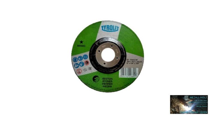 125x6 C30S-BF kő Basic Tyrolit Kő, kőzet tisztítókorong Tyrolit 36010169 - Image 1