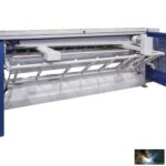 Motoros fémlemez olló  MTBS 2100-40 T NC vezérlésű hátrögzítővel, első és hátsó kilökéssel és kézi résbeállítással - Image 2