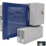 Motoros fémlemez olló  MTBS 2100-40 T NC vezérlésű hátrögzítővel, első és hátsó kilökéssel és kézi résbeállítással - Image 5