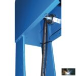 Metallkraft Hidraulikus kézi és lábműködtetésű 20t prés WPP20 BK - Image 8