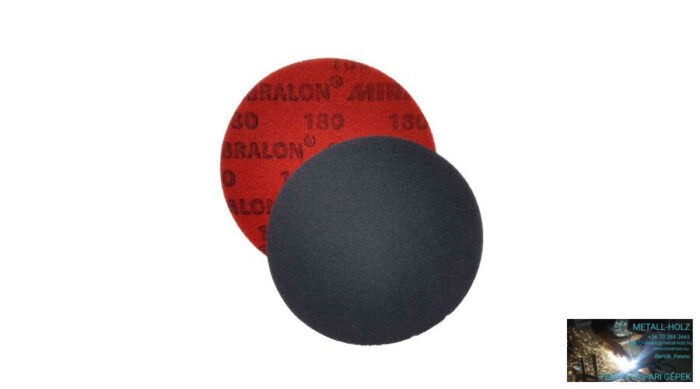 150mm Abralon P 180 Mirka Mirka tépőzáras csiszoló Mirka 40050105 - Image 1