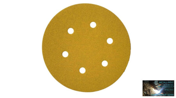 150mm P150 6xD80 BlueLine Sia Sia tépőzáras csiszoló Sia (Akciós) 40050321 - Image 1