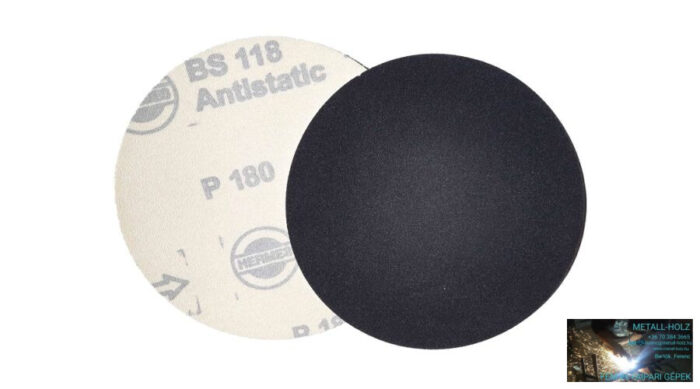 180mm P180 BS118 tépőz.Hermes Hermes teli tépőzáras csiszoló Hermes 40051016 - Image 1
