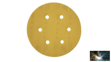 150mm P400 6xD80 BlueLine Sia Sia tépőzáras csiszoló Sia (Akciós) 40051189