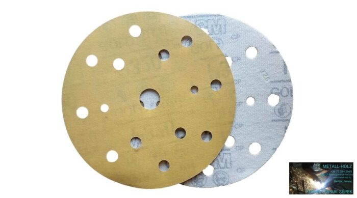 150mm P320 15lyuk 255P 3M 3M tépőzáras csiszoló 3M 40051425 - Image 1