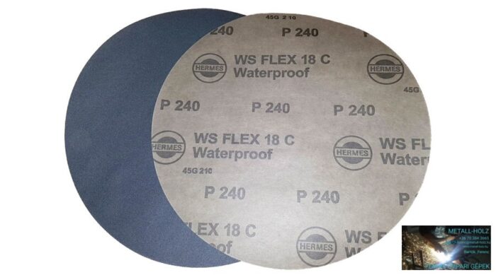 300mm tárcsa P240 WSflex Herm Vizespapír tárcsa Hermes (Akciós) 40070007 - Image 1