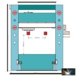 Teljesen hidraulikus műhelyprés  WPP 200 RT - Image 3