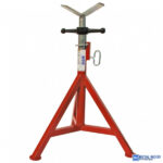 TAG TriStand fix háromlábú csőtartó állvány - modell TPS300 + V alakú csőtartó fej (TVH300)