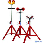 TAG TriStand fix háromlábú csőtartó állvány - modell TPS300 + V alakú csőtartó fej (TVH300) + golyóscsapágyas csőtartó fej (BTH300SS) - Image 4