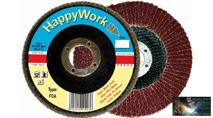 125x22,2 27 Lam A 40 HappyW HappyWork korund lamellástárcsa Happy Work 41010123 - Image 1