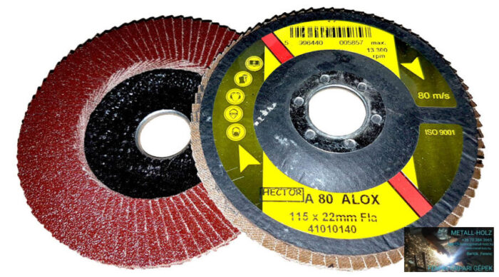 115x22,2 28 Lam A 80 Fla Hec Hector korund lamellástárcsa Hector 41010147 - Image 1