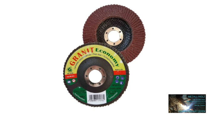 125x22,2 27 Lam A 40GranEco Korund lamellástárcsa Granit 41010220 - Image 1