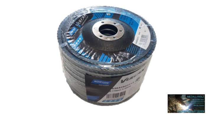 115mm 27Lam ZA80 R842 Vul.Nort Norton inox lamellástárcsa Norton (Akciós) 41010382 - Image 1