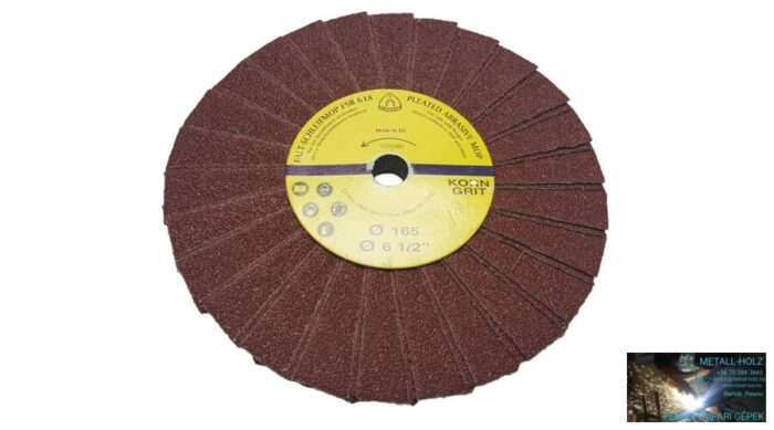 165x10x14 P 40 Vhajt FSR618 Kl Furatos lamelláskorong csak vászon (szaturn) Klingspor (Akciós) 41050040 - Image 1