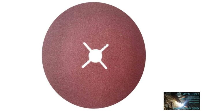 180mm A120 FRA fém/fa HEC Hector korund fíbertárcsa Hector 42010087 - Image 1