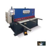 Hidraulikus lengővágásos lemezolló  HTBS BASIC S 2006 Fém tolózárral és motoros vágórés állítással felszerelt - Image 3