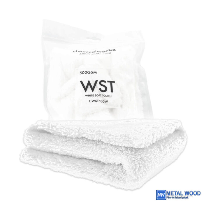 ChemicalWorkz Szegélymentes Prémium Törlőkendő 500GSM 40×40 Fehér - Image 1
