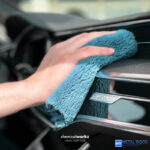 ChemicalWorkz Szegélymentes Prémium Törlőkendő 500GSM 40×40 Sötétkék - Image 6