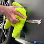 ChemicalWorkz Zöld Szegélymentes Puha Prémium Törlőkendő 500GSM 40×40 Zöld - Image 6