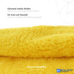 ChemicalWorkz  Szegélymentes Prémium Törlőkendő 500GSM 40×40 Sárga - Image 3