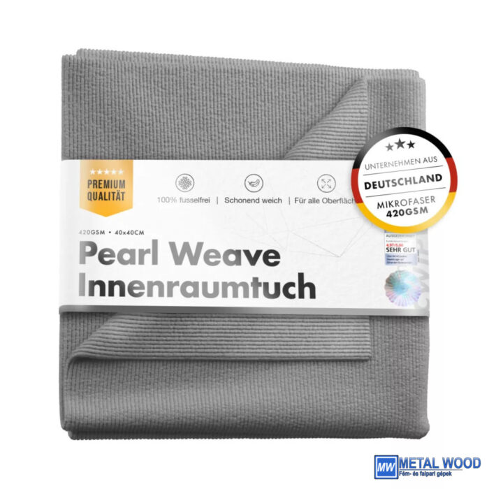 Chemicalworkz Beltértisztító Kendő 40x40cm 420GSM Interior Pearl Weave Towel - Image 1