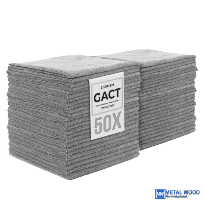 Chemicalworkz Mikroszálas Törlőkendő 250GSM Szürke 40×40cm 50db Allrounder Coating Towel - Image 2