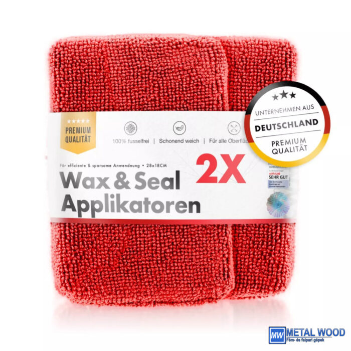 Chemicalworkz Wax/Sealant Applikátor Mikroszálas Piros 2db - Image 1