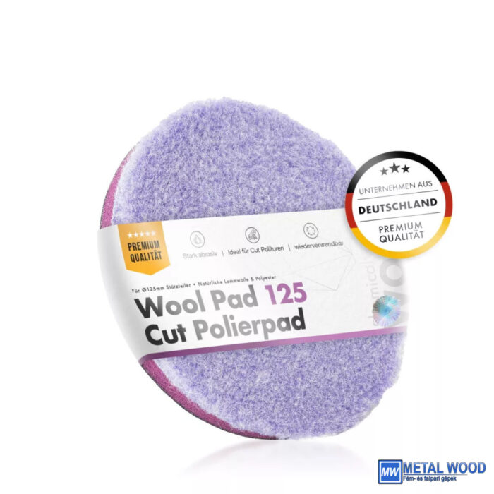 Chemicalworkz Polírozó Korong Gyapjú 125mm - Image 1