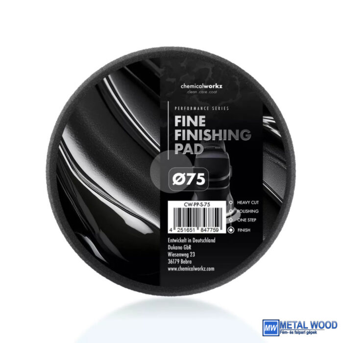 Chemicalworkz Finish 75 mm Polírozókorong - Image 1