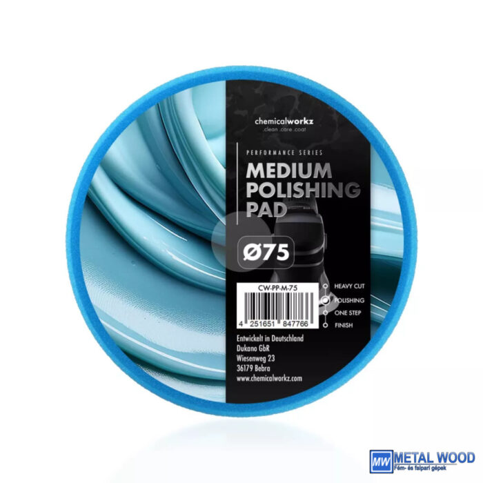Chemicalworkz Medium 75 mm Polírozókorong - Image 1