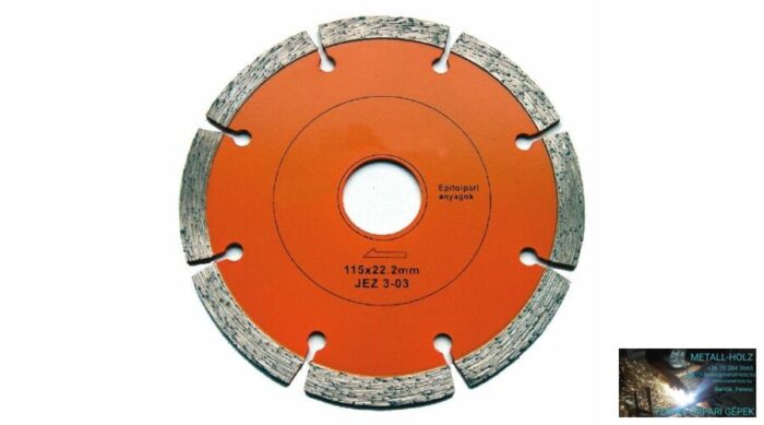 125mm gyémánt.segms. Hector Gyémánt vágókorong kézi gépre Hector 44010030 - Image 1