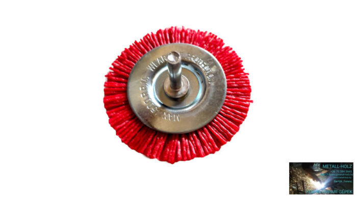 Nylon szár.k.SNC D75 P 80FG Műa. huzalú csapos körkefe Fast Grinder 45010070 - Image 1