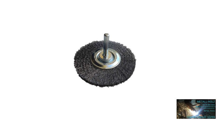 Rec.szár.körk. D80x12INO 0,2Le Inox huzalú csapos körkefe Lessmann 45010074 - Image 1