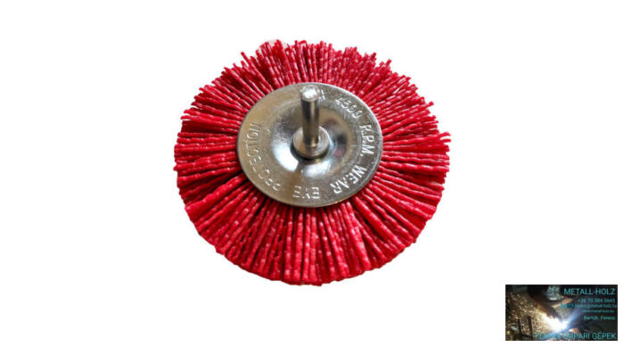 Nylon szár.k.SNC D100 P80FG Műa. huzalú csapos körkefe Fast Grinder 45010079 - Image 1