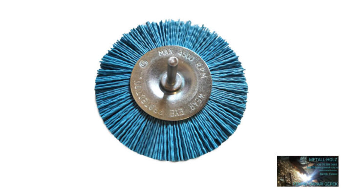 Nylon szár.k.SNC D100P180FG Műa. huzalú csapos körkefe Fast Grinder 45010080 - Image 1